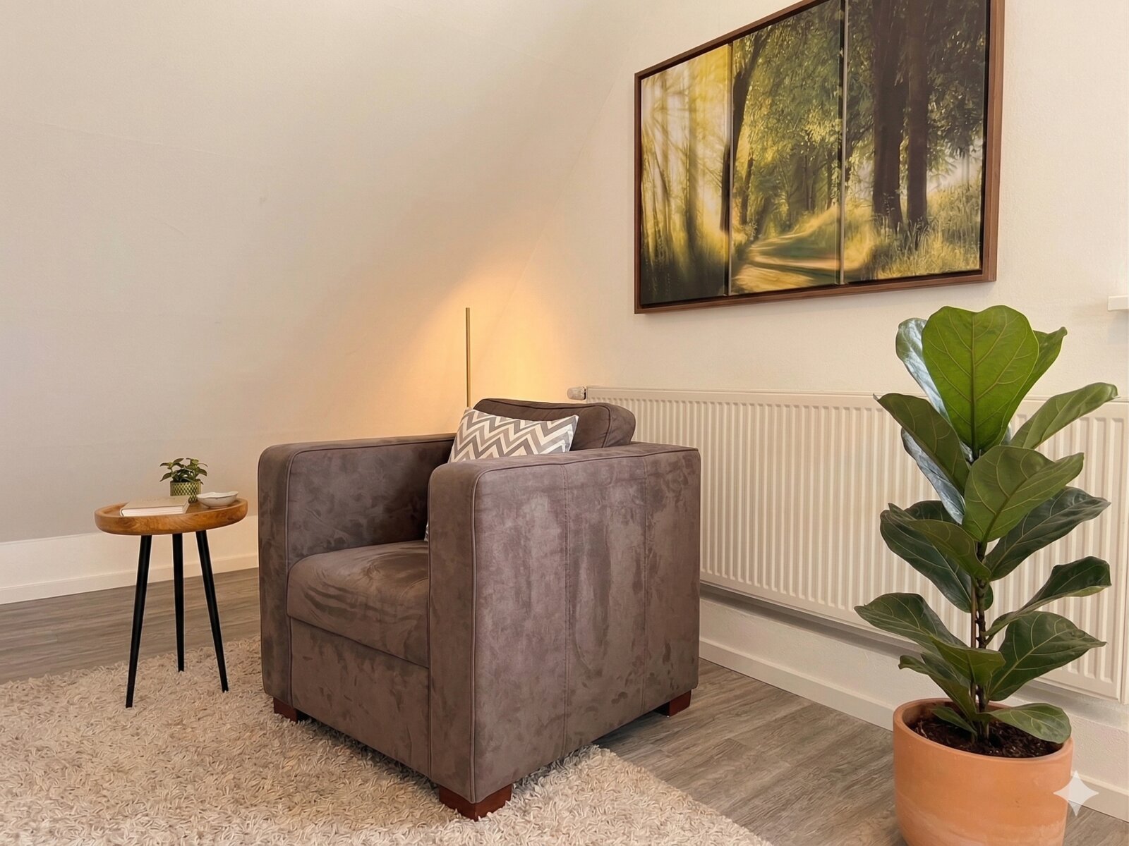 Gemütlicher Therapieraum